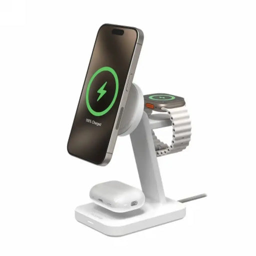 ZAGG Mophie Snap + 3-в-1 Qi2 безжична стойка за зареждане