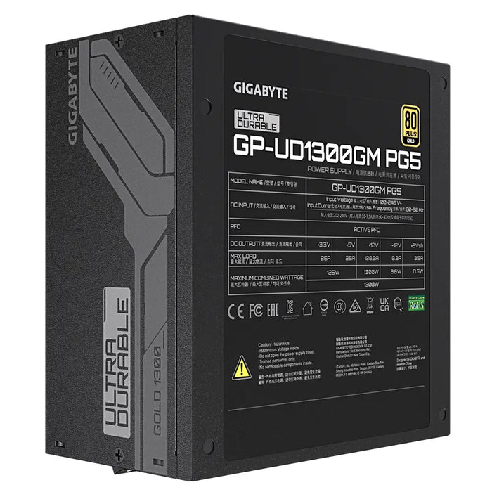 Захранващ блок Gigabyte UD1300GM PG5 1300W 80 + GOLD