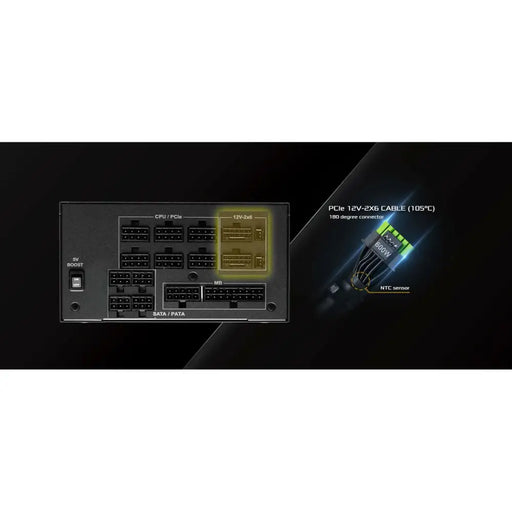 Захранване ASRock 90-UXP130-GFEAAB 1300 W 80 Plus Gold