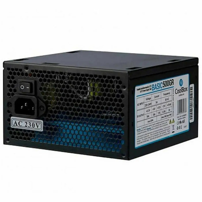 Захранване CoolBox COO-FA500B-BKB ATX 500 W RoHS CE