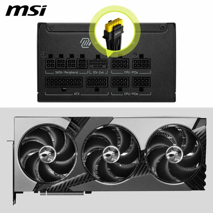 Захранване MSI 306-7ZPIY11-CE0 850 W 80 Plus Gold ATX