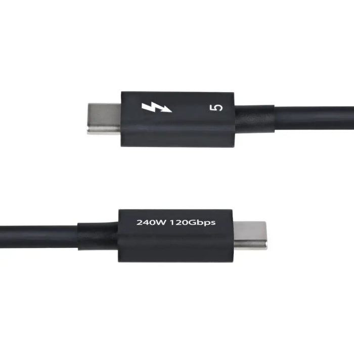 Захранващ кабел Startech TBLT5MM80CM240W Черен 80 cm