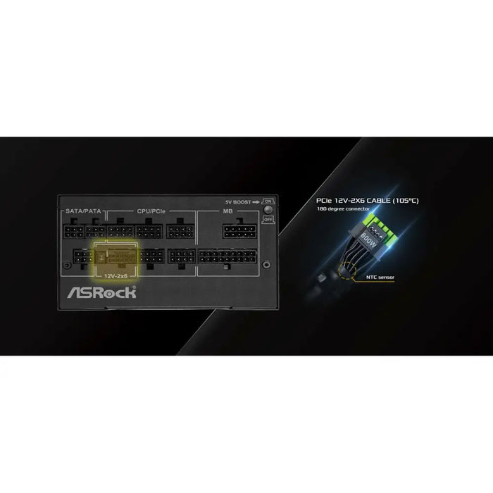 Захранване ASRock 90-UXP085-GFEAAB 850 W 80 Plus Gold