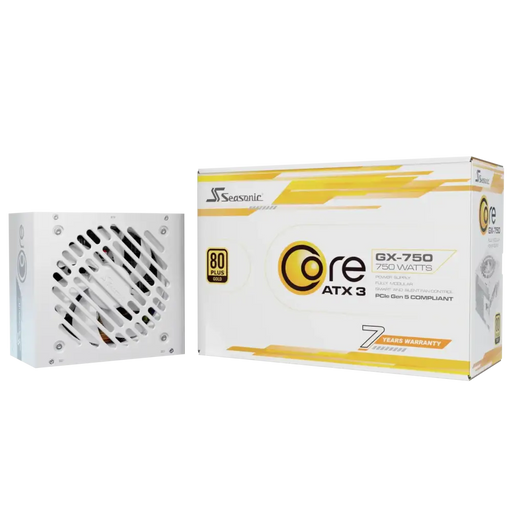 Захранващ блок Seasonic CORE GX White 750W 80+ Gold Fully
