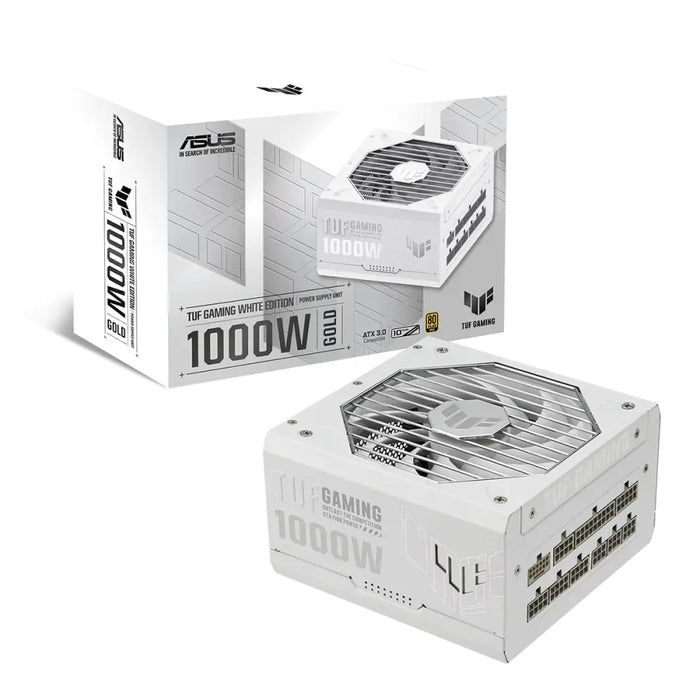 Захранващ блок ASUS TUF Gaming White 1000W 80+ Gold PCIe