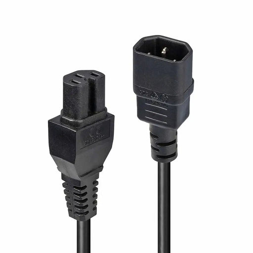 Захранващ кабел C14 C15 LINDY 30314 Черен 2 m
