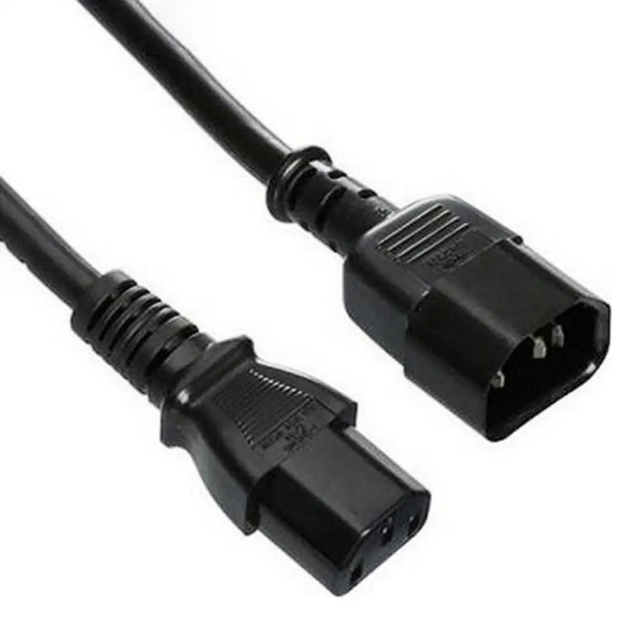 Захранващ кабел NANOCABLE 10.22.0202 1,5 m 1500W Черен 1,5 m
