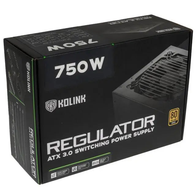 Захранващ блок Kolink Regulator 750W 80 + Gold
