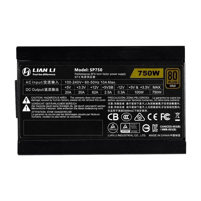Захранващ блок Lian Li SP750 750W 80 + Gold SFX Full Modular