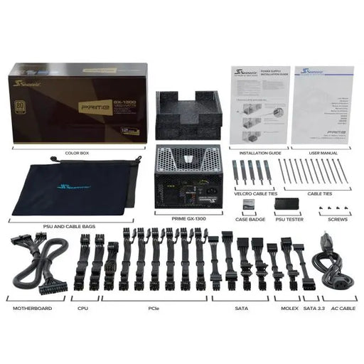 Захранващ блок Seasonic PRIME GX-1300 1300W 80 + GOLD