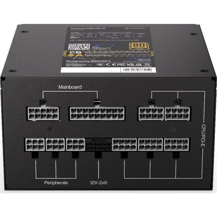 Захранващ блок Endorfy Supremo FM6 850W 80+ Gold PCIe 5.1