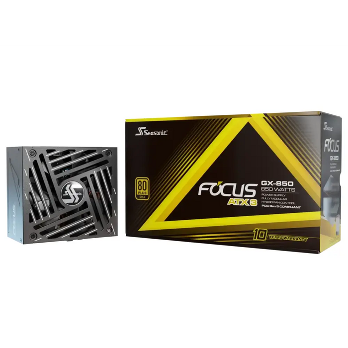 Захранващ блок SEASONIC FOCUS GX-850 (2024) 850W 80+ Gold