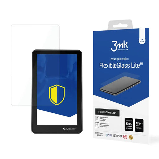 Закалено стъкло 3mk FlexibleGlass Lite за Garmin Zumo XT
