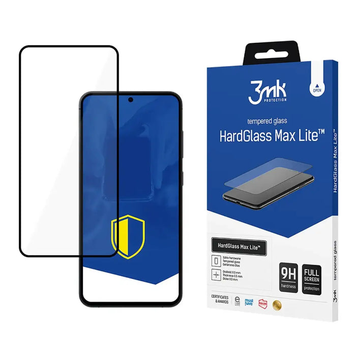 Закалено стъкло 3mk HardGlass Max Lite Black за Samsung