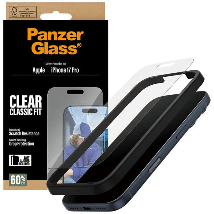 Закалено стъкло PanzerGlass Classic Fit EasyAligner