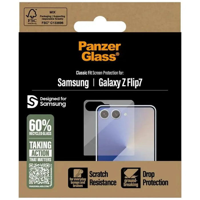 Закалено стъкло PanzerGlass Classic Fit за Samsung Galaxy Z