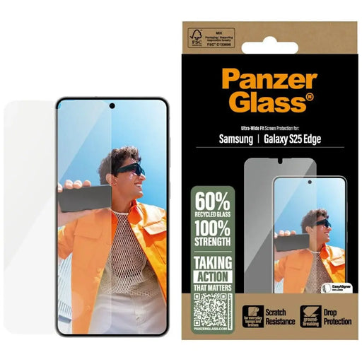 Закалено стъкло PanzerGlass Ultra-Wide Fit за Samsung