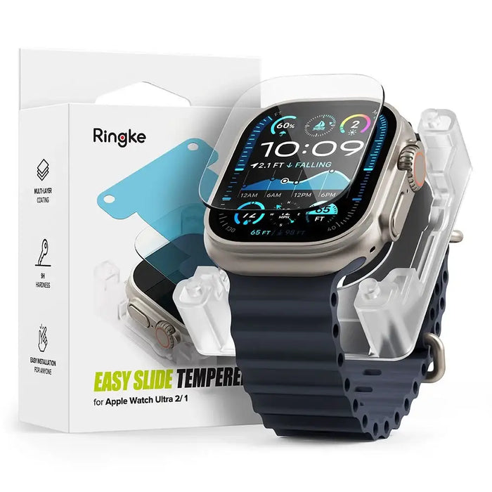 Закалено стъкло Ringke Easy Slide за Apple Watch Ultra 1/2
