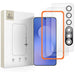 Закалено стъкло Tech-Protect Easy Set+ 3-pack за Samsung