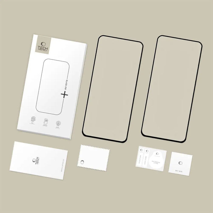 Закалено стъкло Tech-Protect Glass Fit+ 2-pack за Samsung
