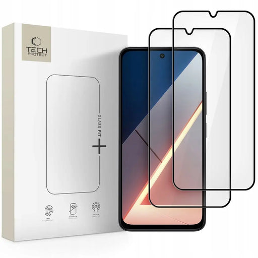 Закалено стъкло Tech-Protect Glass Fit+ 2-pack за Xiaomi