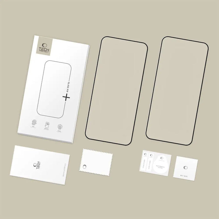 Закалено стъкло Tech-Protect Glass Fit+ 2-pack за Xiaomi
