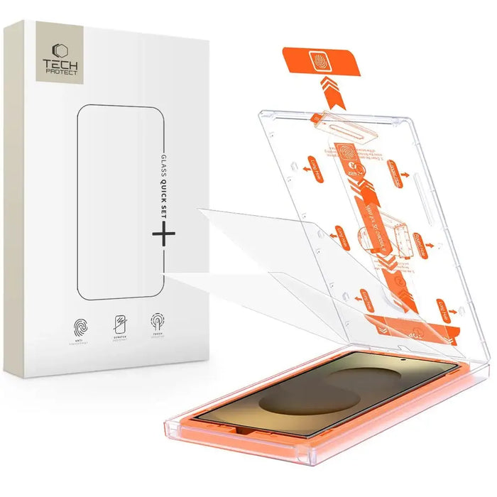 Закалено стъкло Tech-Protect Quick Set+ за Samsung Galaxy