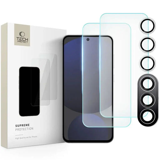 Закалено стъкло Tech-Protect Supreme Set за Samsung Galaxy