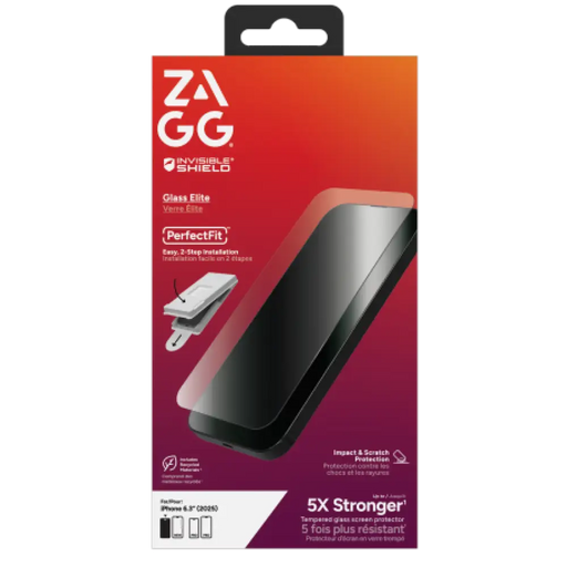 Закалено стъкло ZAGG Invisibleshield Glass Elite за iPhone