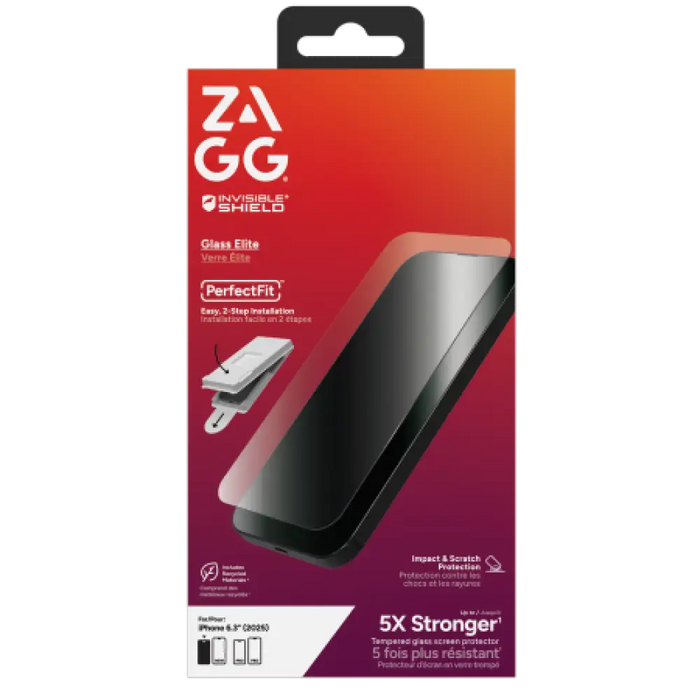 Закалено стъкло ZAGG Invisibleshield Glass Elite за iPhone
