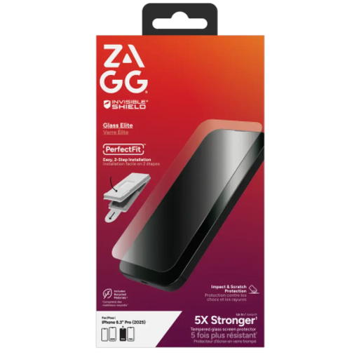 Закалено стъкло ZAGG Invisibleshield Glass Elite за iPhone