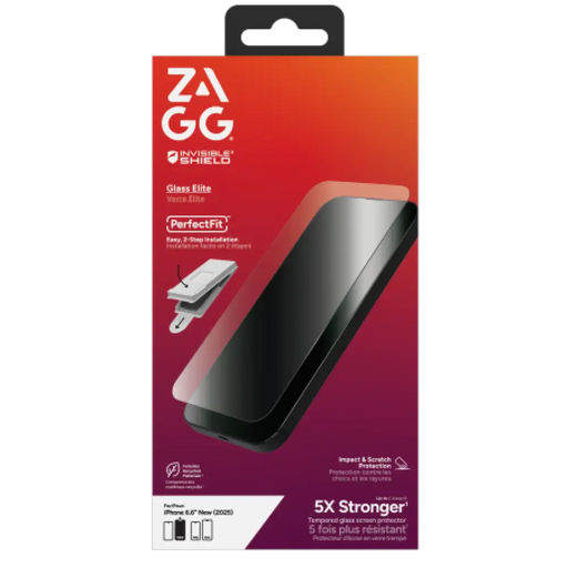 Закалено стъкло ZAGG Invisibleshield Glass Elite за iPhone