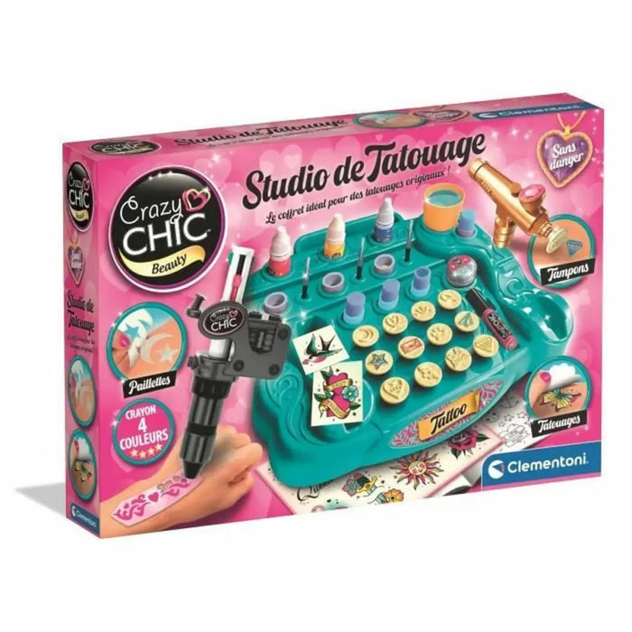 Занаятчийска игра Clementoni Studio временни татуировки