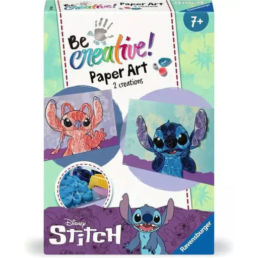 Занаятчийска игра Ravensburger Be creative! Paper Art Stitch