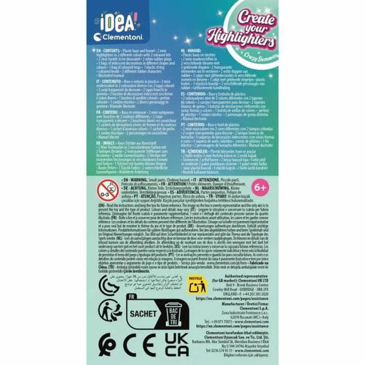 Занаятчийска игра Clementoni Create your Highlighter Summer