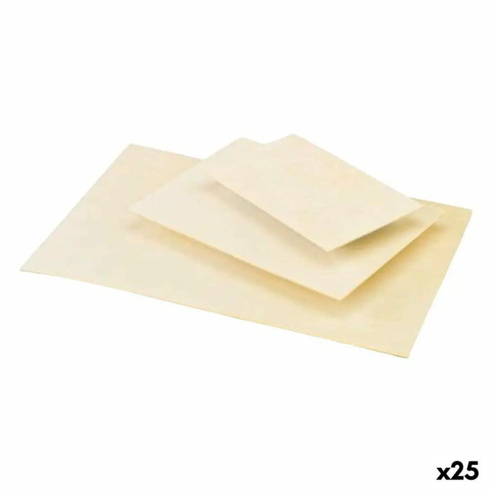 Занаятчийски Материал Faibo Дървен 40 x 60 cm (25 броя)