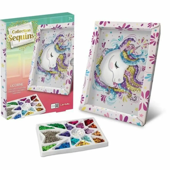 Занаятчийска игра Lansay illustration with sequins