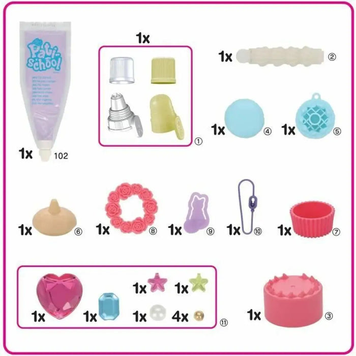 Занаятчийска игра EPOCH D’ENFANCE Pati School Cakes