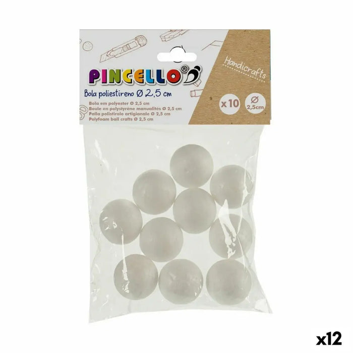 Занаятчийски Материал Pincello Топки полистирен Ø 2,5 cm