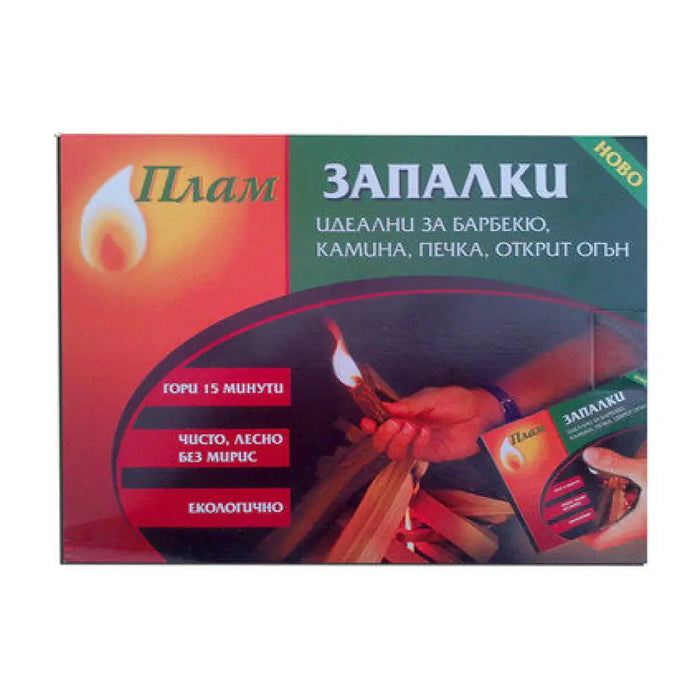 ЗАПАЛКИ ЗА КАМИНА PLAM SMPB