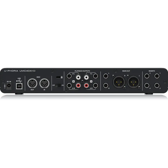 Записващ аудио интерфейс Behringer UMC404HD