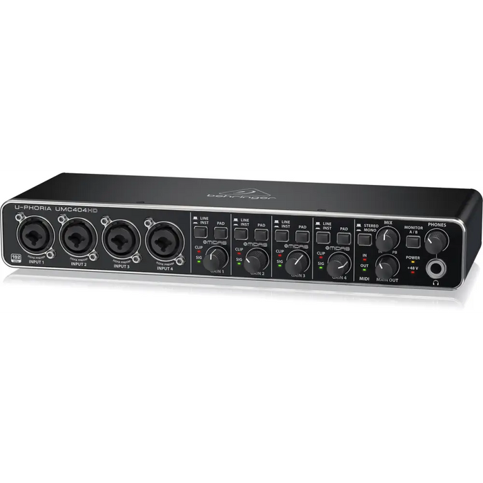 Записващ аудио интерфейс Behringer UMC404HD