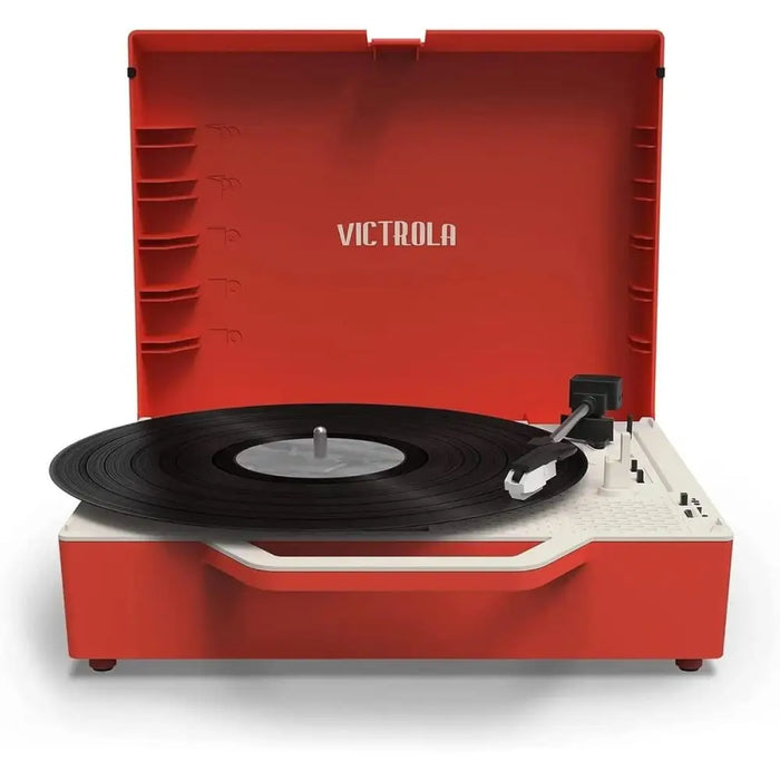 Записващо устройство Victrola Re-Spin Червен