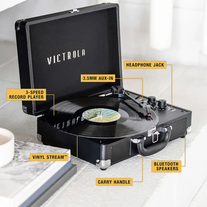 Записващо устройство Victrola Journey Черен