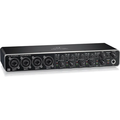 Записващ аудио интерфейс Behringer UMC404HD