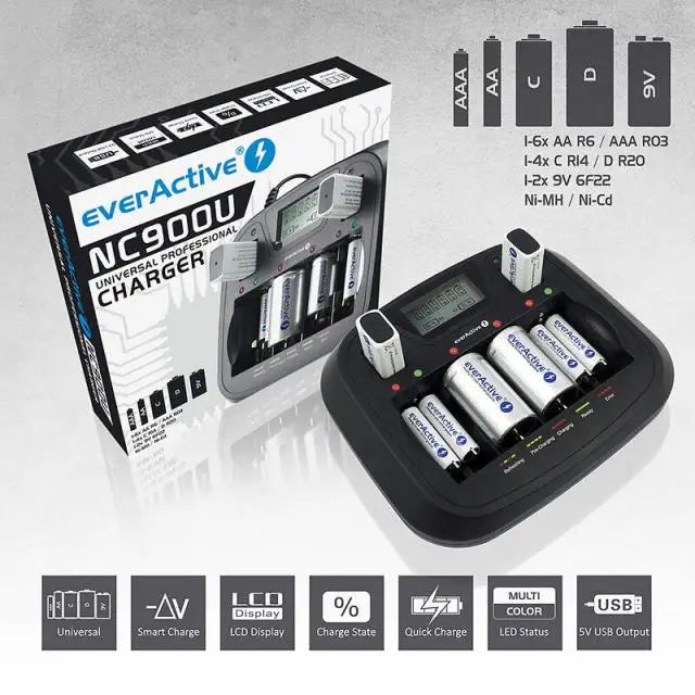 Зарядно у-во Universal Charger NIMH