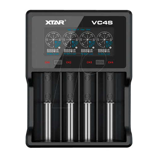 Зарядно у-во XTAR VC4SL 4 гнезда LCD