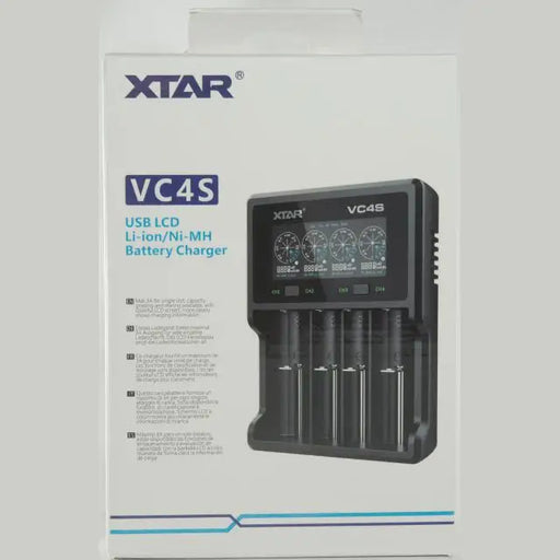 Зарядно у-во XTAR VC4SL 4 гнезда LCD