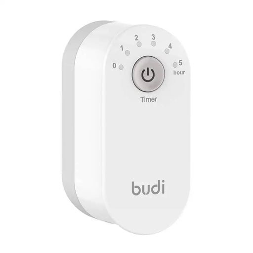 Зарядно устройство с функци за таймер Budi 2x USB 12W бяло