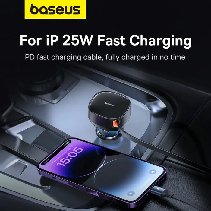 Зарядно за кола Baseus Enjoyment Pro USB-C с